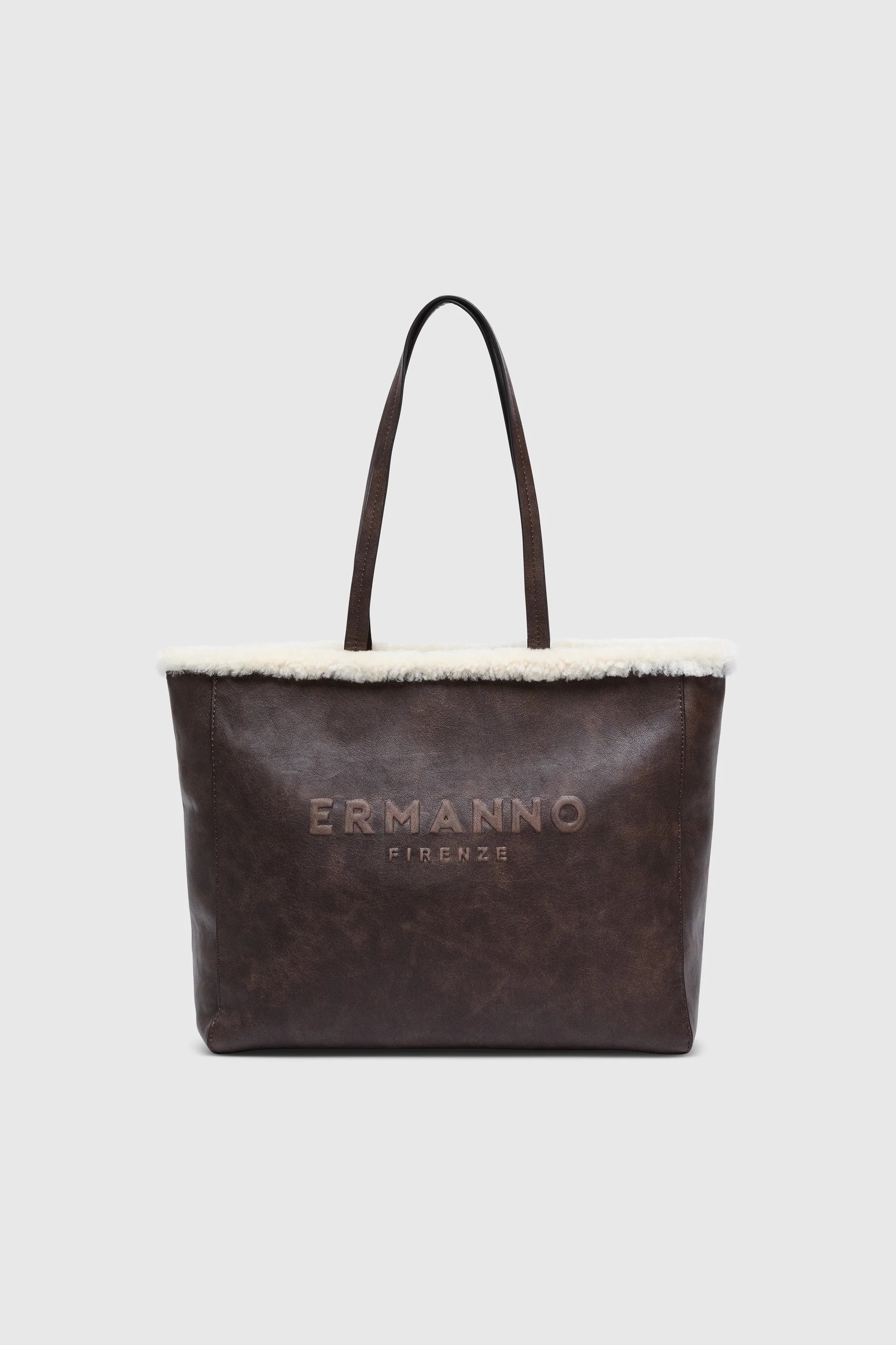 Сумка-тоут с мехом Vanessa  ERMANNO SCERVINO 1988Er