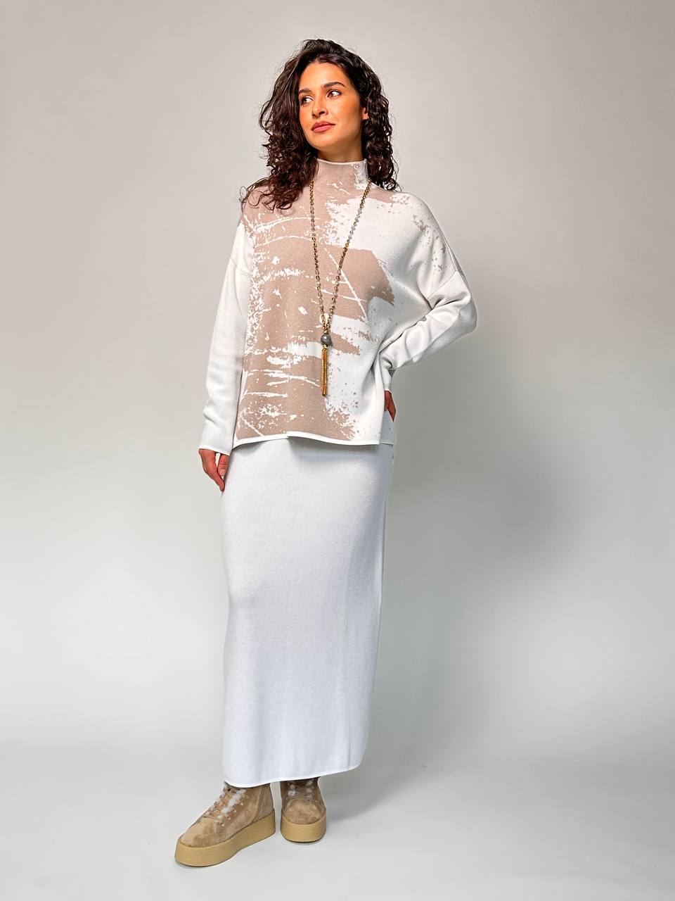 Джемпер Инь-Янь LESEL 2106L