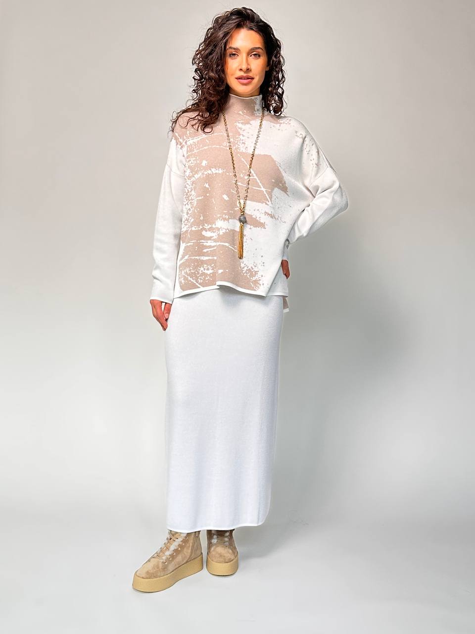 Юбка вязаная LESEL 2704L