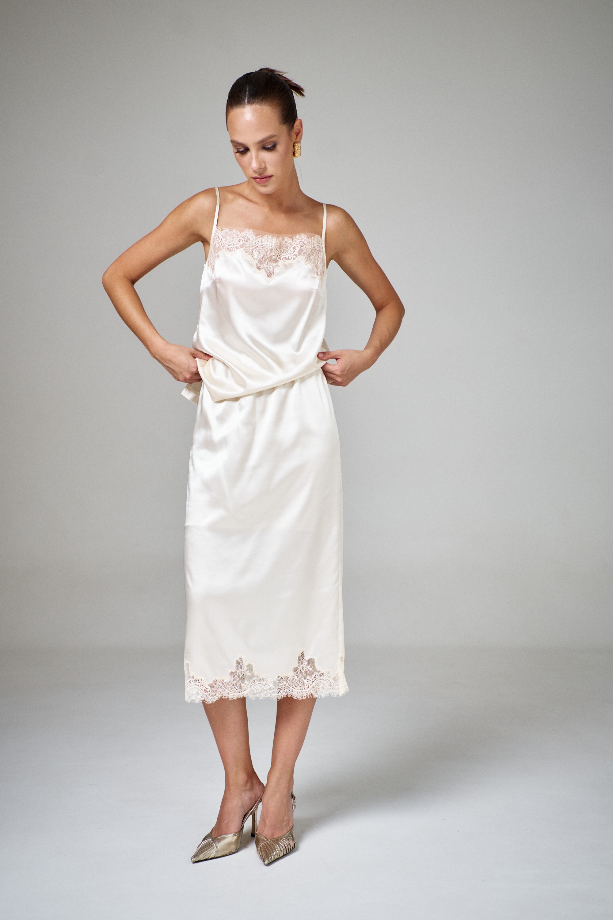 Топ на бретелях ALENA GORETSKAYA 2717/3