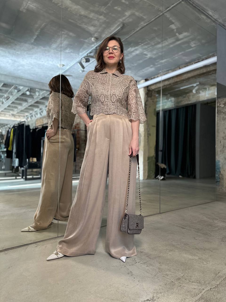 Брюки-палаццо SHATU 404SH