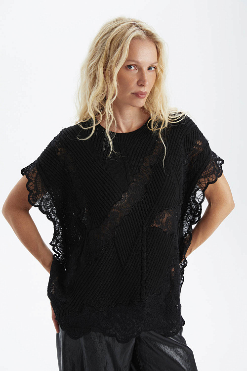 Пуловер ажурный M-REASON A619(12)