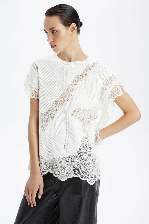 Пуловер ажурный M-REASON B619(12)