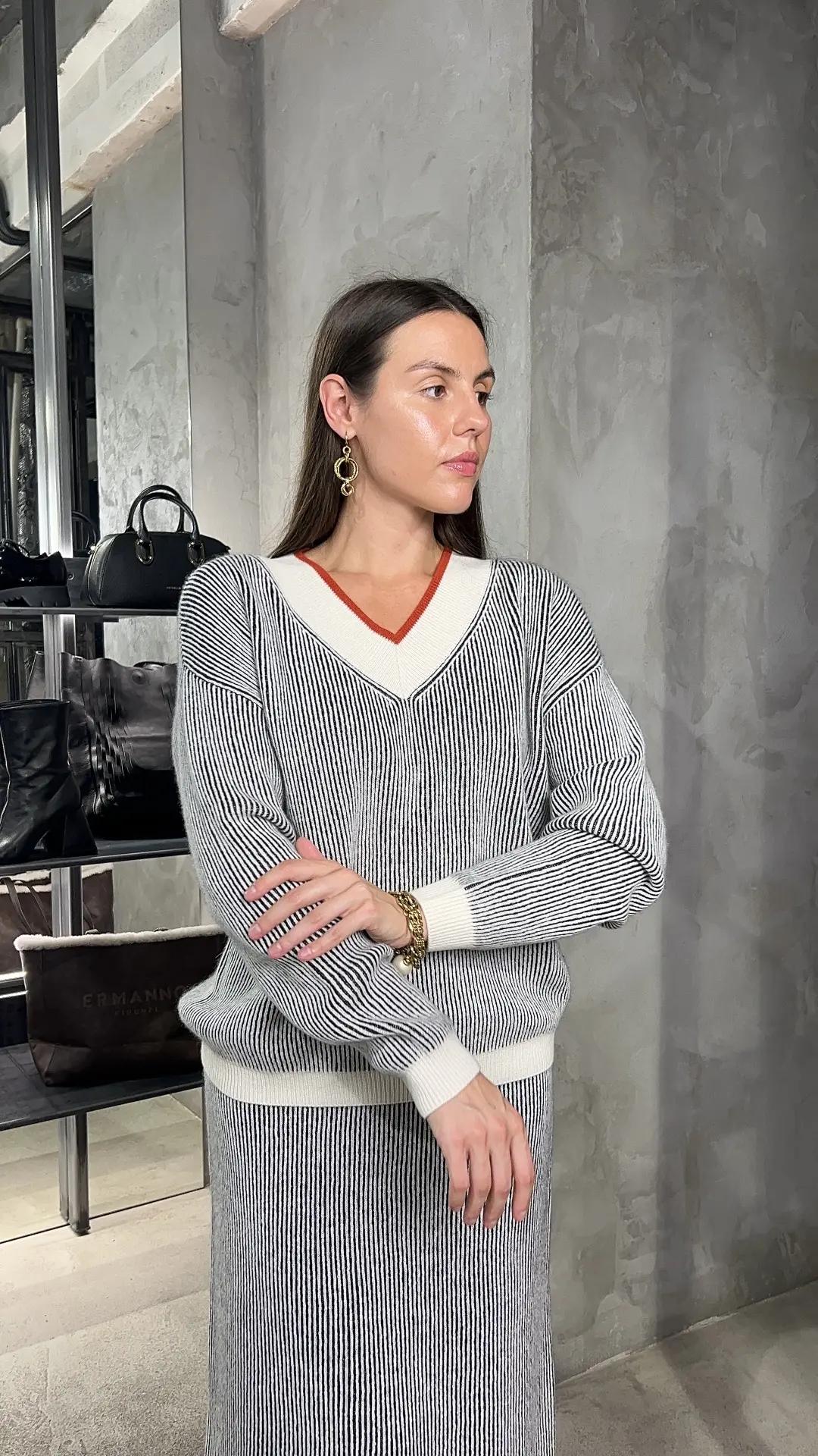 Пуловер 6/2 MIR CASHMERE C016-25