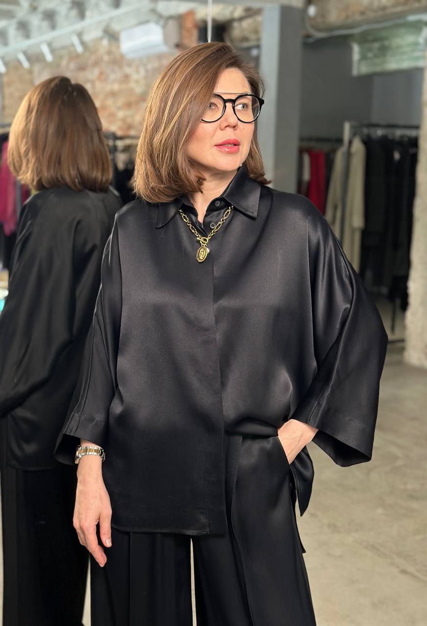 Блуза с цельнокроенным рукавом 6/1  IANIS CHAMALIDY  C546