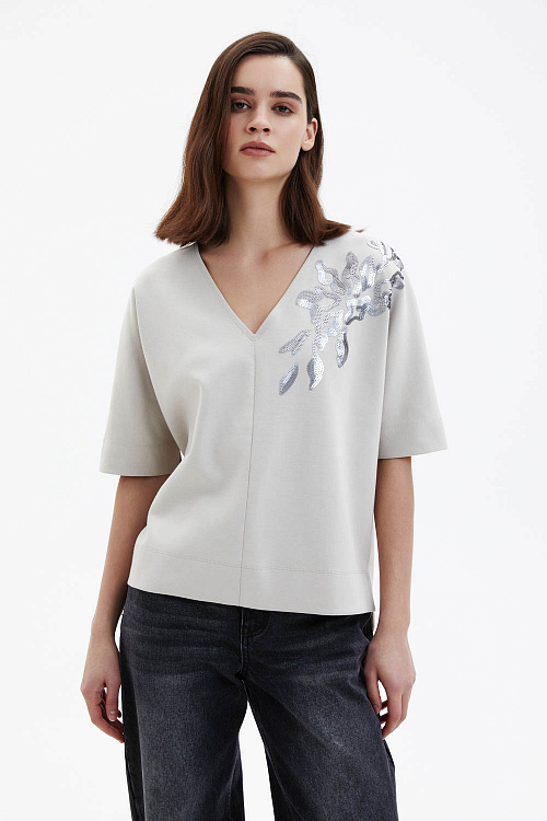 Футболка V-вырез 6/1 M-REASON C8550(6)