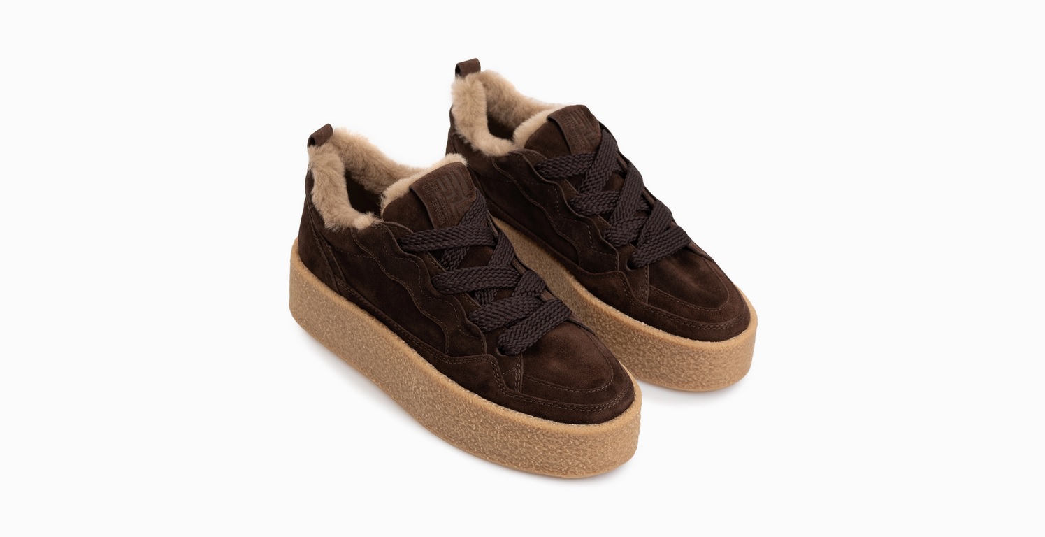 Кеды (замша) на меху  KENNEL K26620