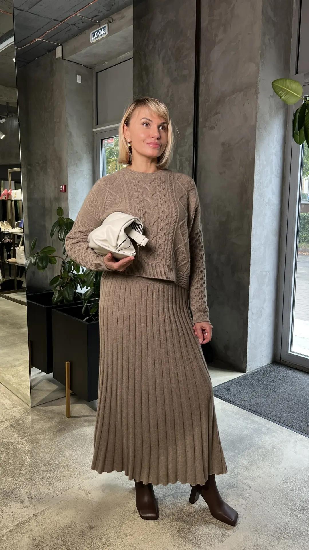Юбка 6/2 MIR CASHMERE M031-25