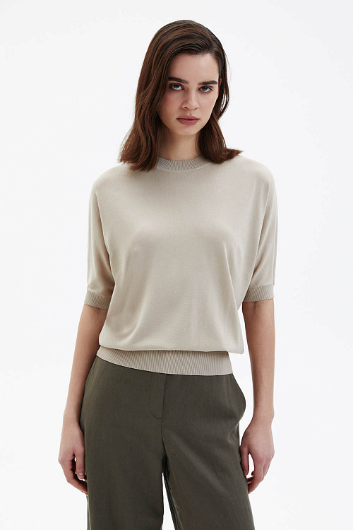 Пуловер с коротким рукавом 6/1 M-REASON R1669(12)