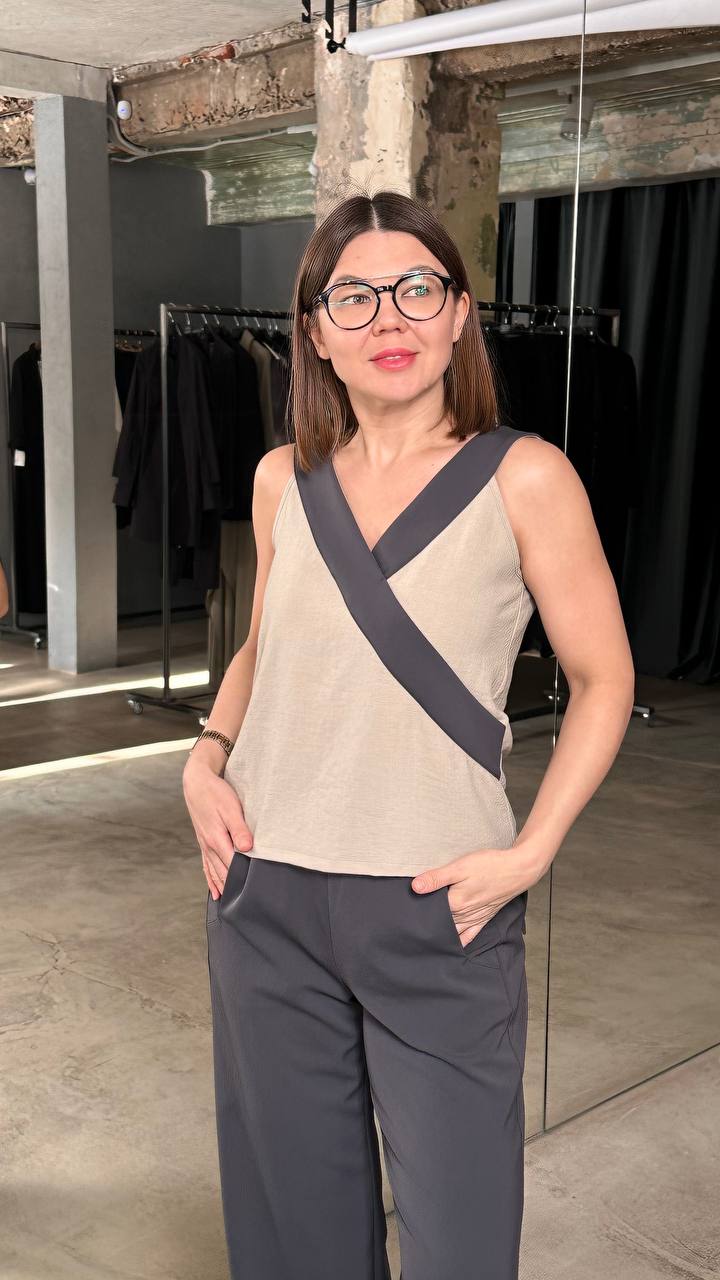 Блузка-топ 6/1 ANIA SCHIERHOLT T203/50