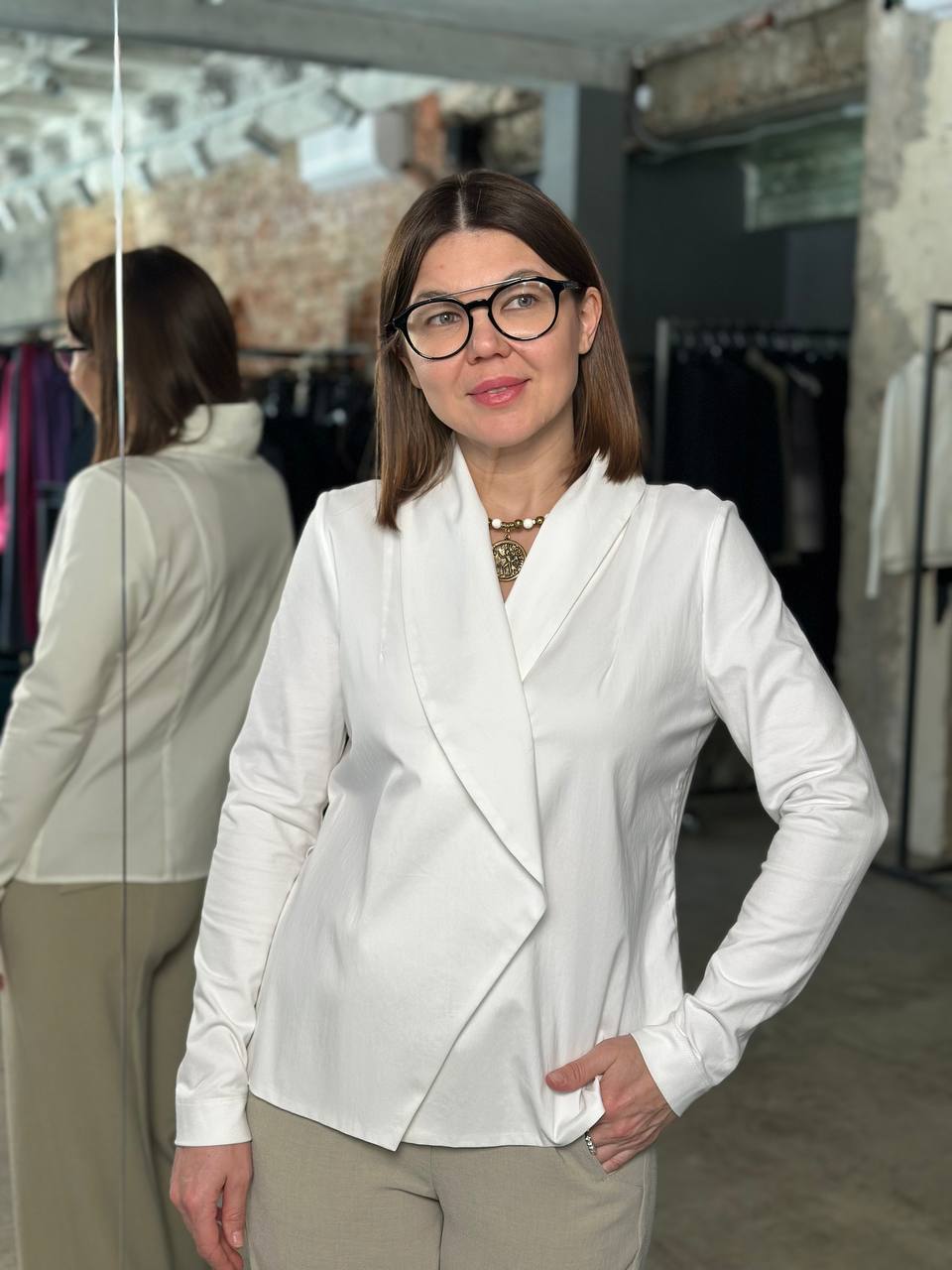 Блузка 6/1 ANIA SCHIERHOLT T223/42