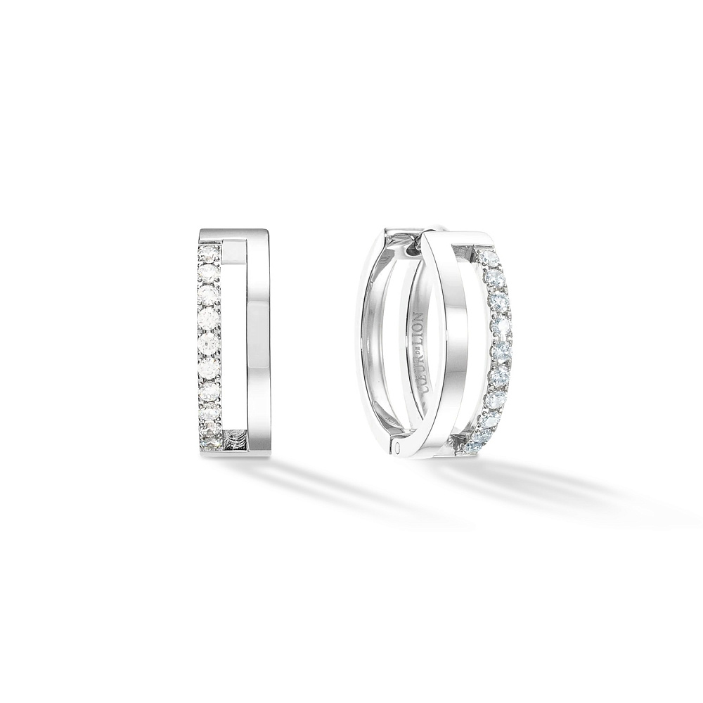 Серьги Crystal-Silver COEUR DE LION ls0136 