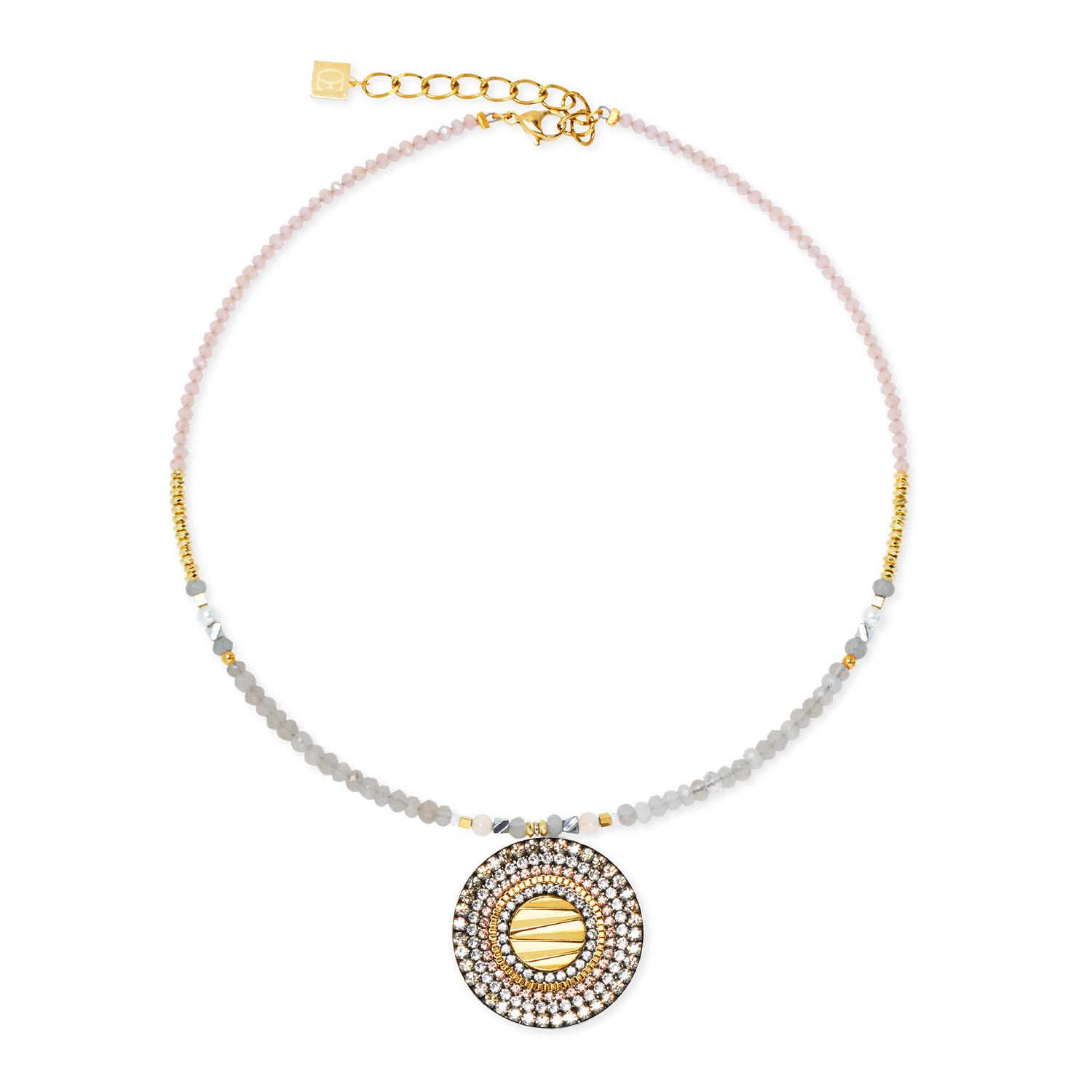 Колье Beige-Gold COEUR DE LION q2036-1016 